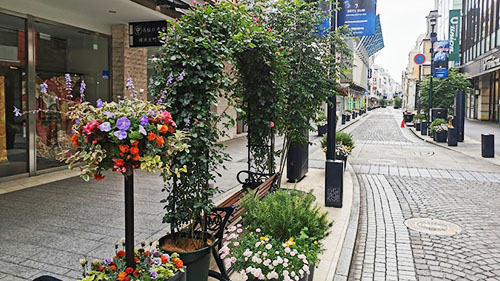 元町の素敵な街並み