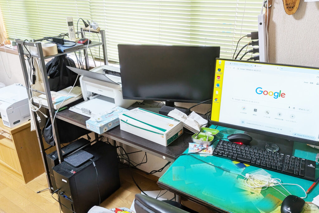 離れて暮らす高齢の両親が使うデスクトップパソコンのトラブル解決実録